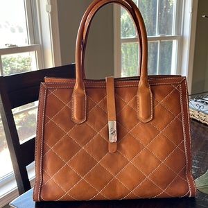 Cavalcanti Italian crossbody brown